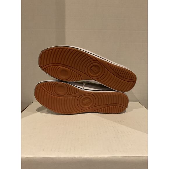 Keds - Micro Stretch Lace Up Tennis Sneakers - Taupe w/White Laces & Soles- 9 - Picture 5 of 8